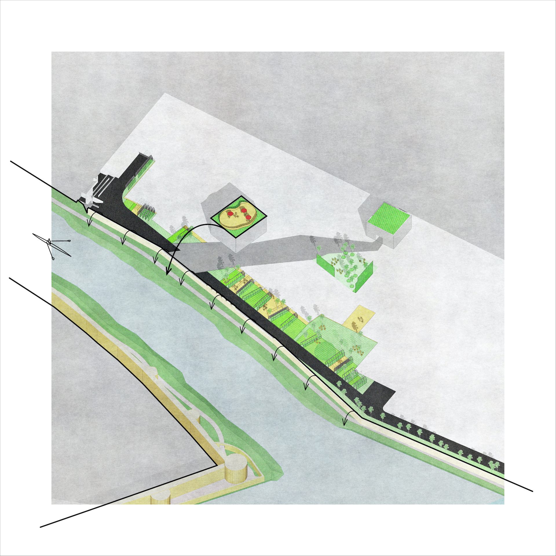 Bliiida工业废弃地改造为第三空间项目丨法国丨GHA Architectes等-21