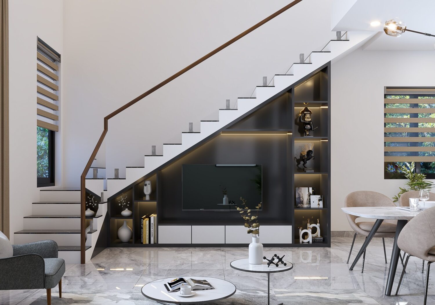 免费的Sketchup室内房屋模型丨Hoa Khuyet-3