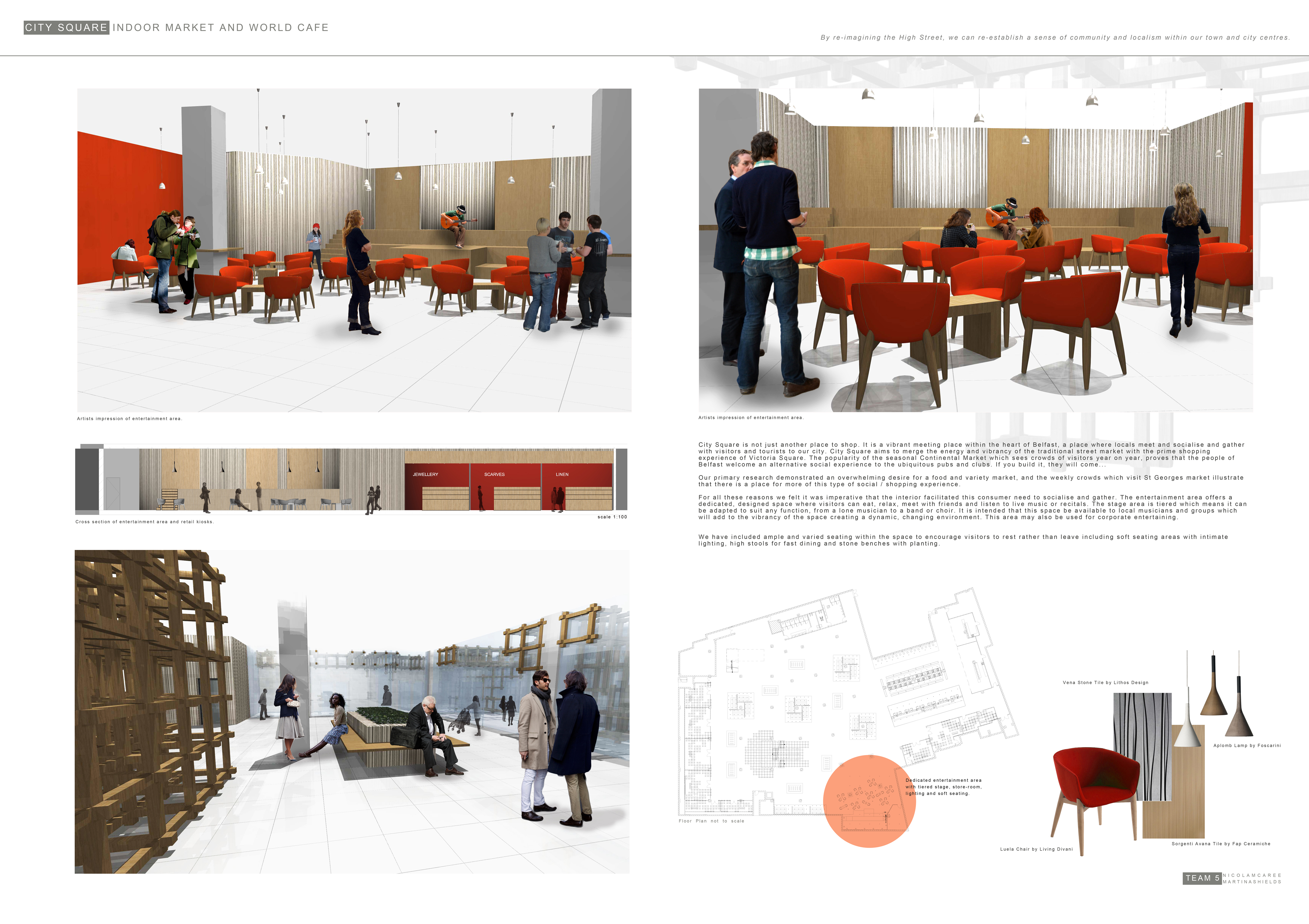 活力市中心室内市场与全球咖啡厅概念设计-5