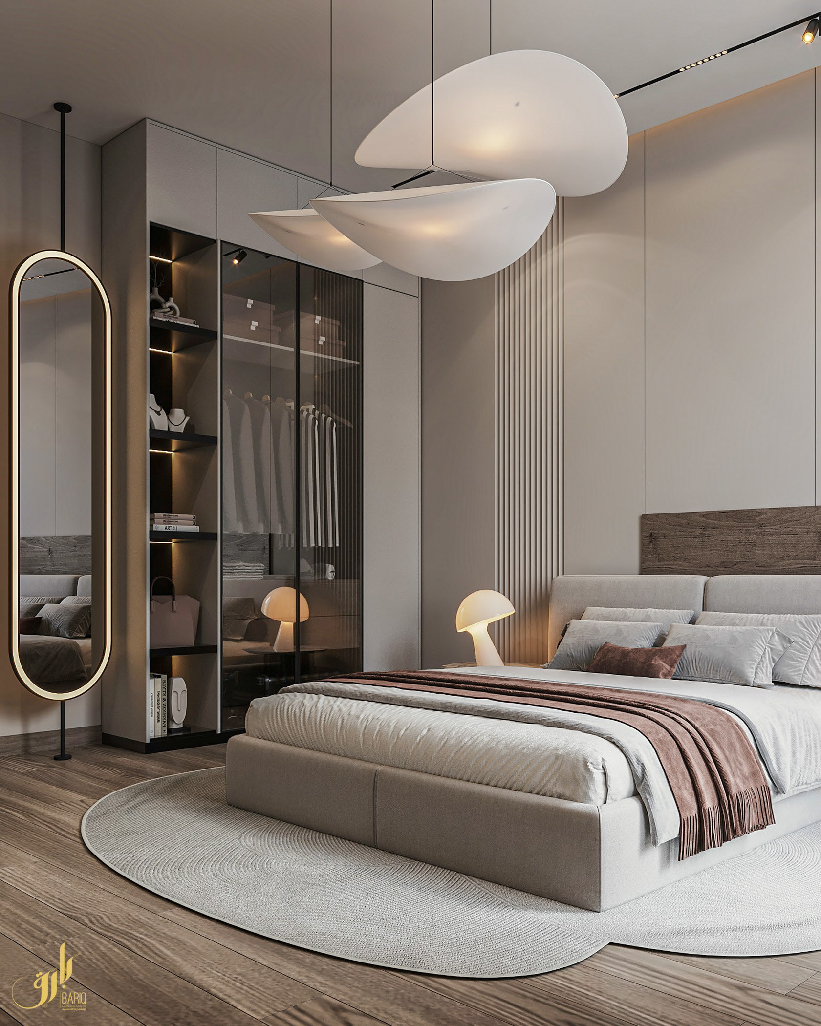 A·A 现代别墅室内设计丨沙特阿拉伯丨Bariq Consultants-42