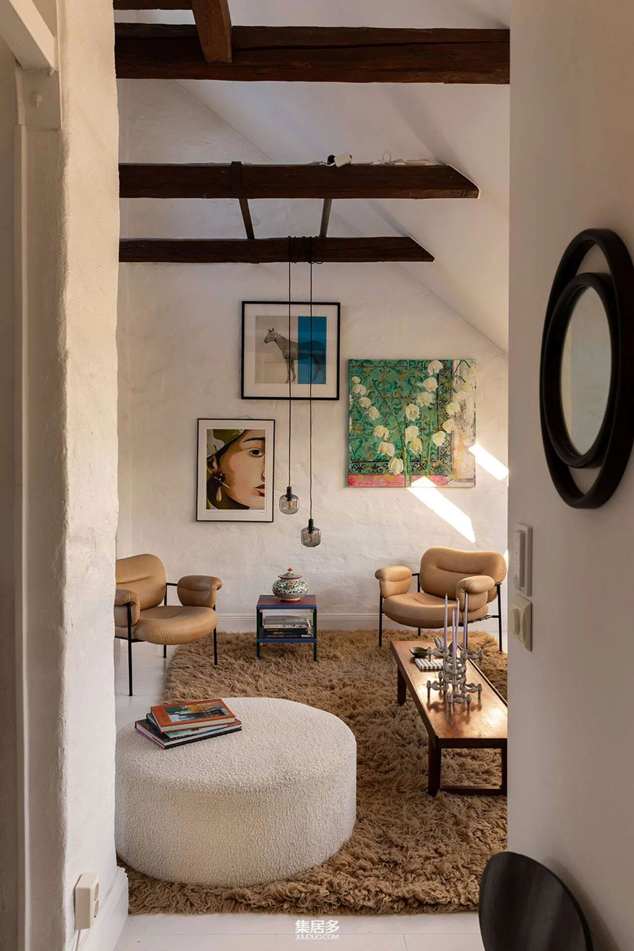 卡尔松的空中乐园:斯德哥尔摩一座洒满光的阁楼公寓丨瑞典斯德哥尔摩-17