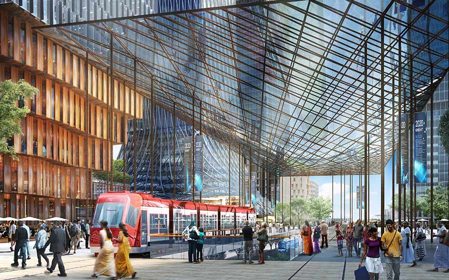 コロンボ・ポートシティの新金融センター | 都市計画・マスタープラン | Projects | NIKKEN SEKKEI LTD-3