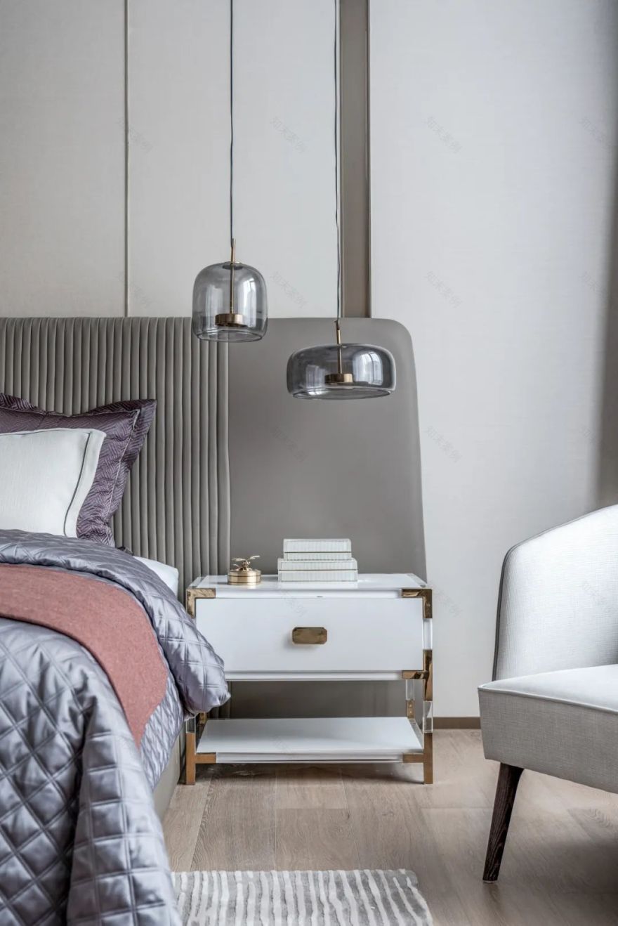 云麓公馆 | 法式柔美,450㎡别墅的曲线魅力-26