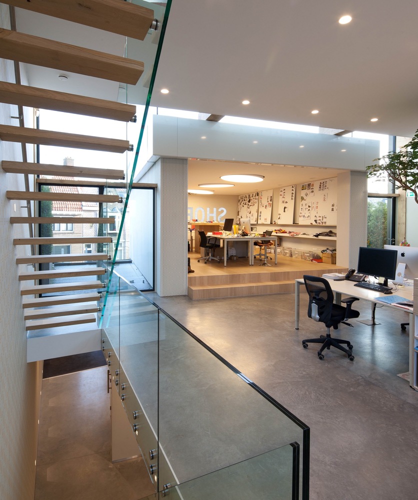 荷兰蒂尔堡儿童鞋制造商总部,双面建筑魅力独特-36