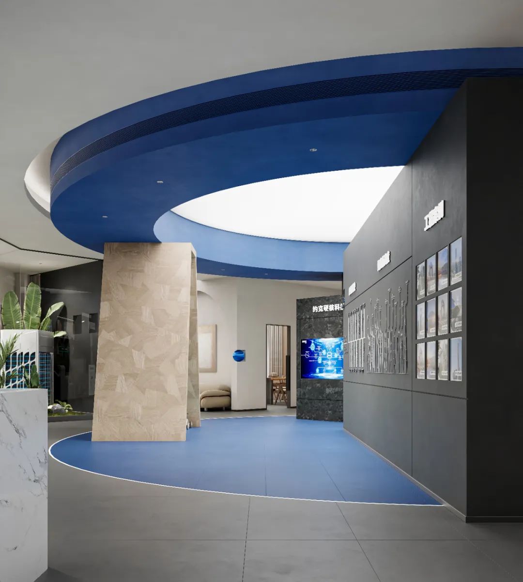 270m²约克 VRF 中央空调展厅丨中国南昌丨周笙笙全案设计工作室-14
