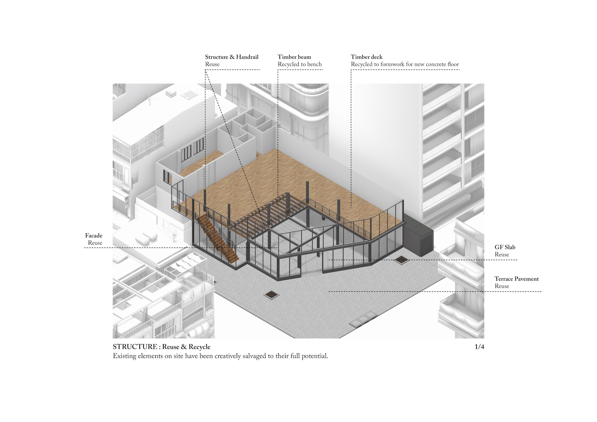 Pizza 4p’s 餐厅丨柬埔寨丨Bloom Architecture-33