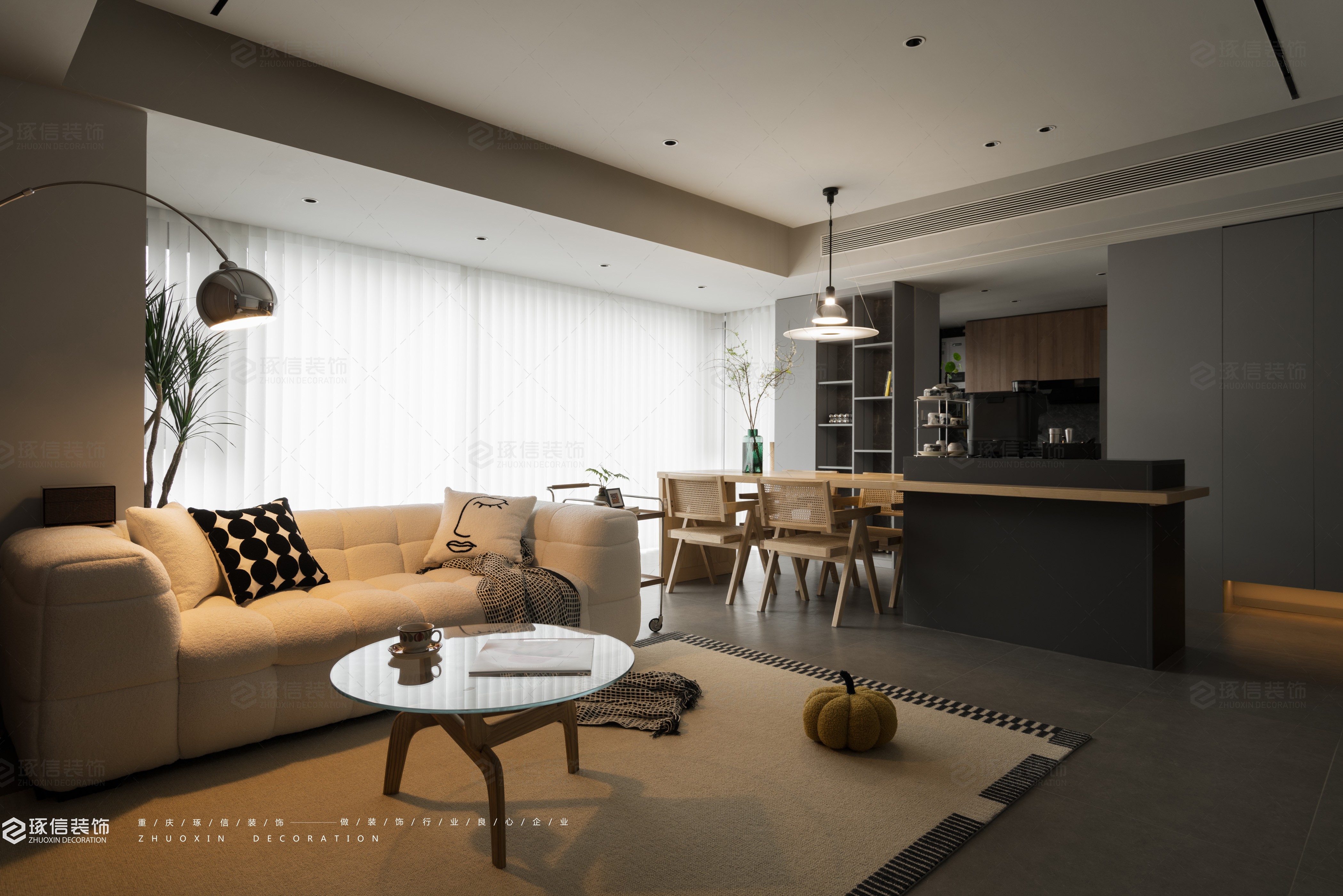 简约现代风,独享自在空间丨琢信装饰-10