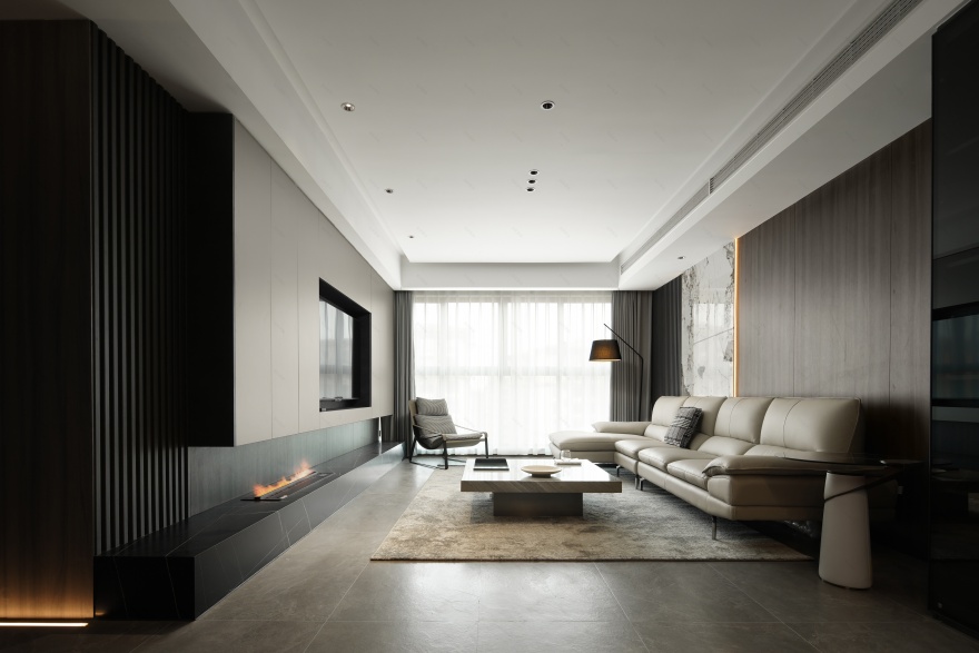 自贡邦泰天著 121m2 低奢家居设计丨中国自贡丨名筑设计-13