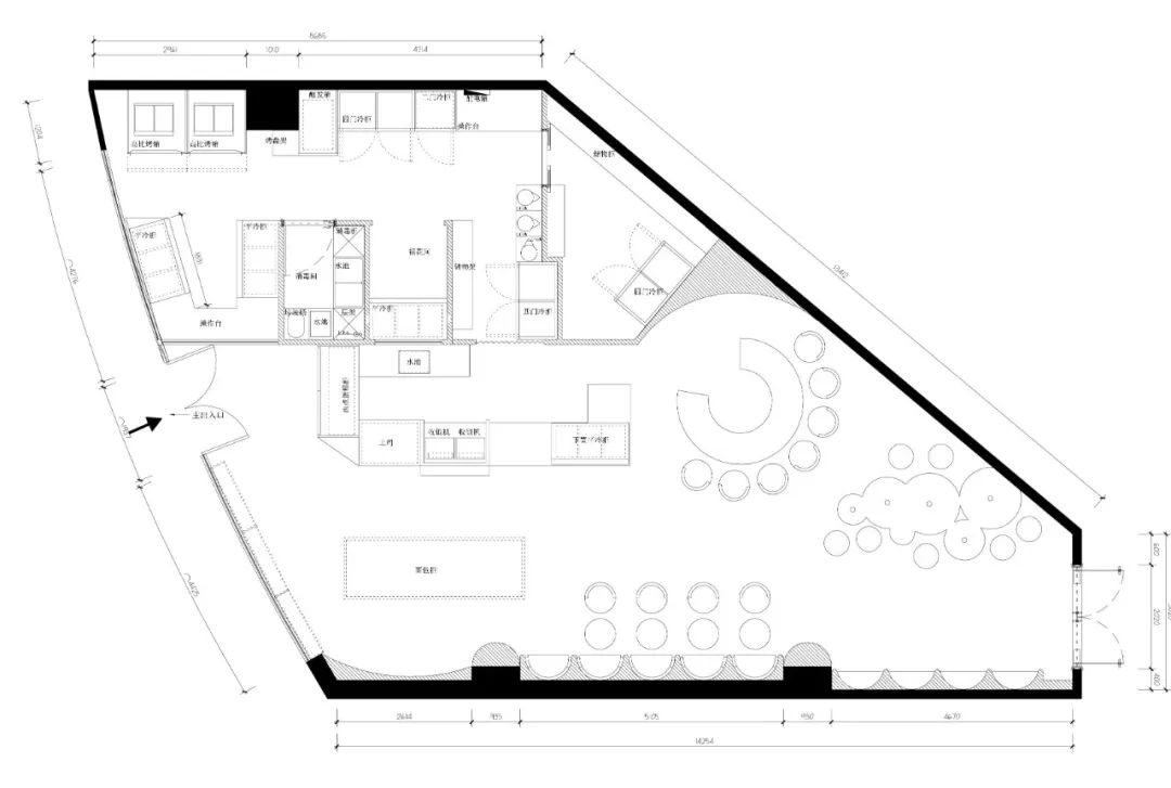 烟台零加面包店 | 回向空间打造圆融空间-6