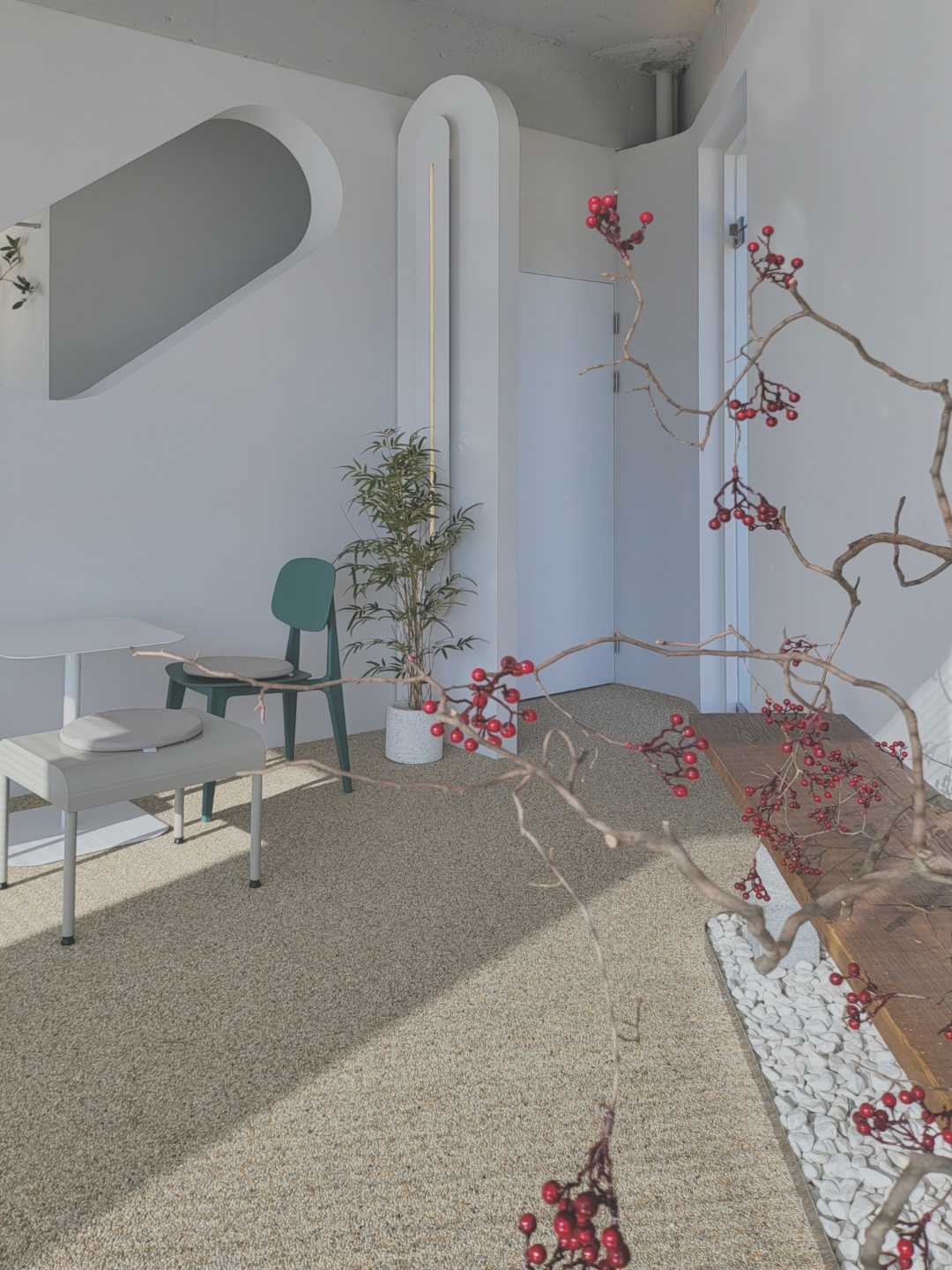 40 坪高级感十足的韩国窗源咖啡厅设计-5