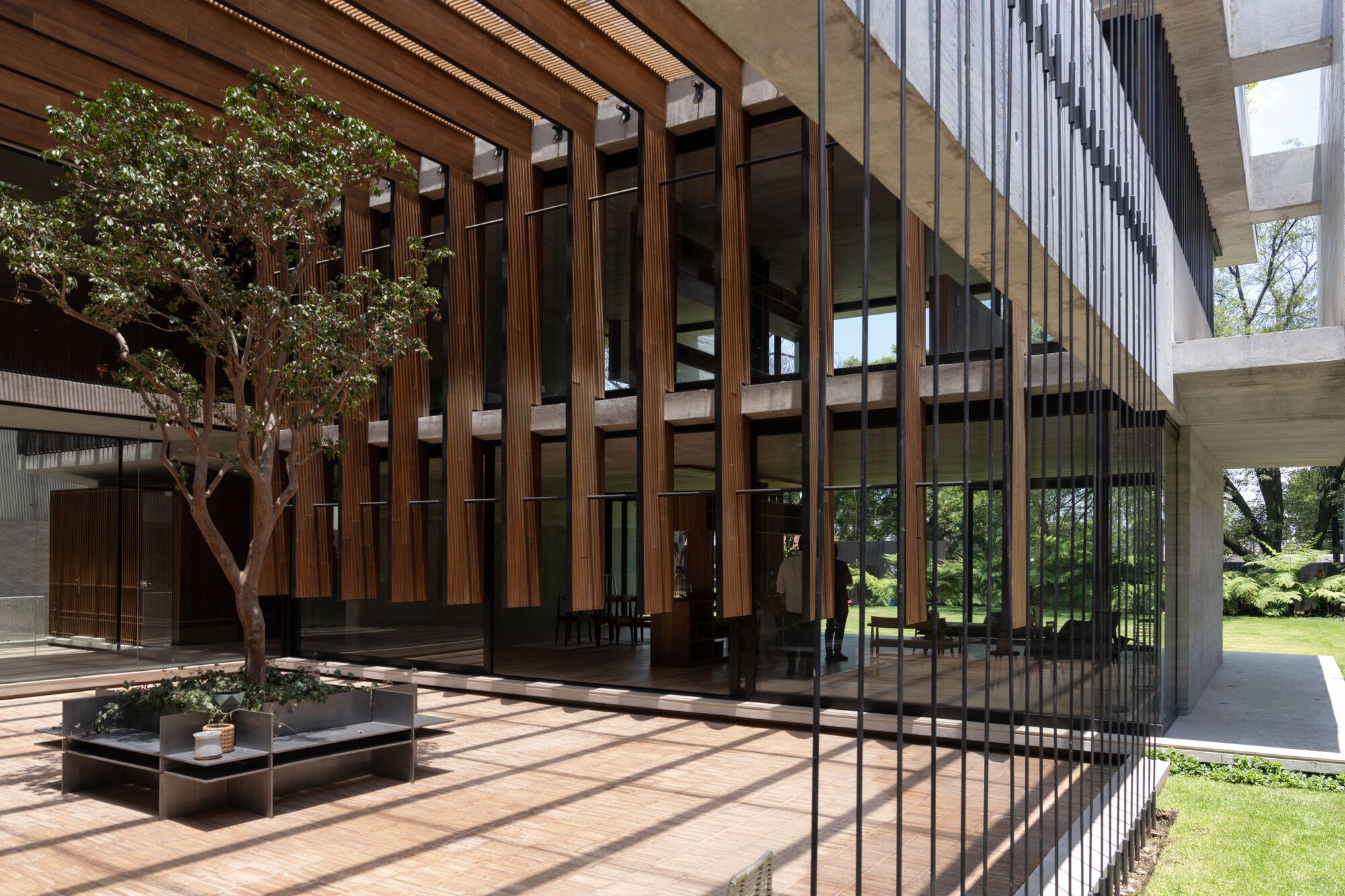 庭院住宅丨墨西哥墨西哥城丨Ricardo Yslas Gámez Arquitectos-34