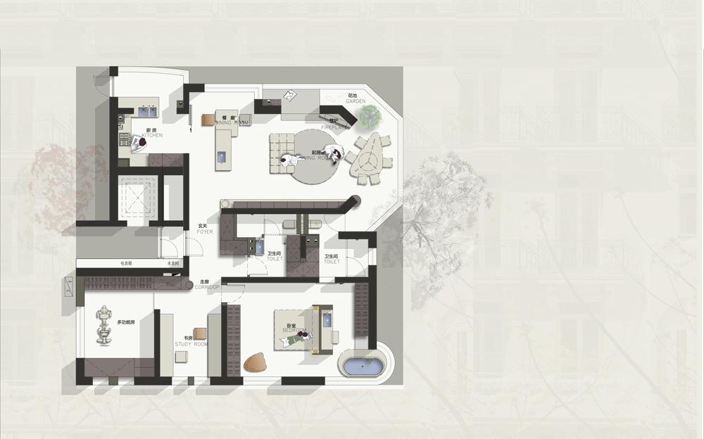 随心所欲的灵动之家丨中国上海丨赫设计-10