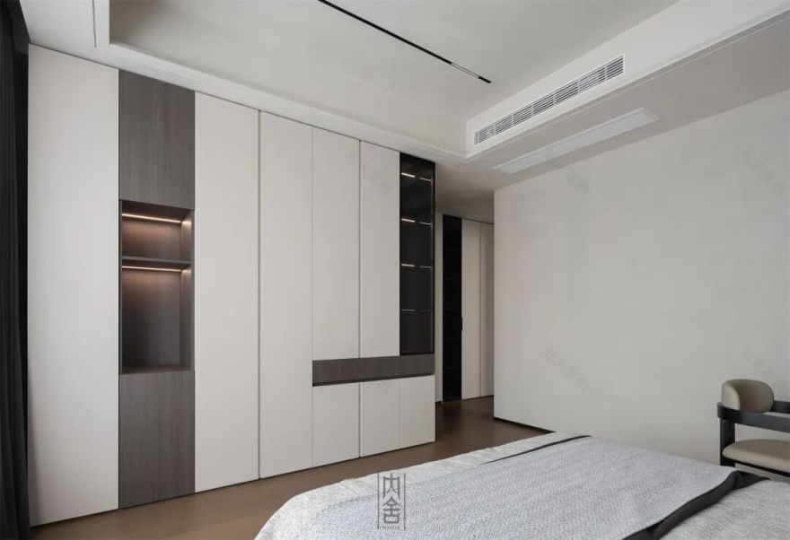 内舍软装丨168㎡意式轻奢风,通过局改规划空间,呈现更舒适的生活家!-27