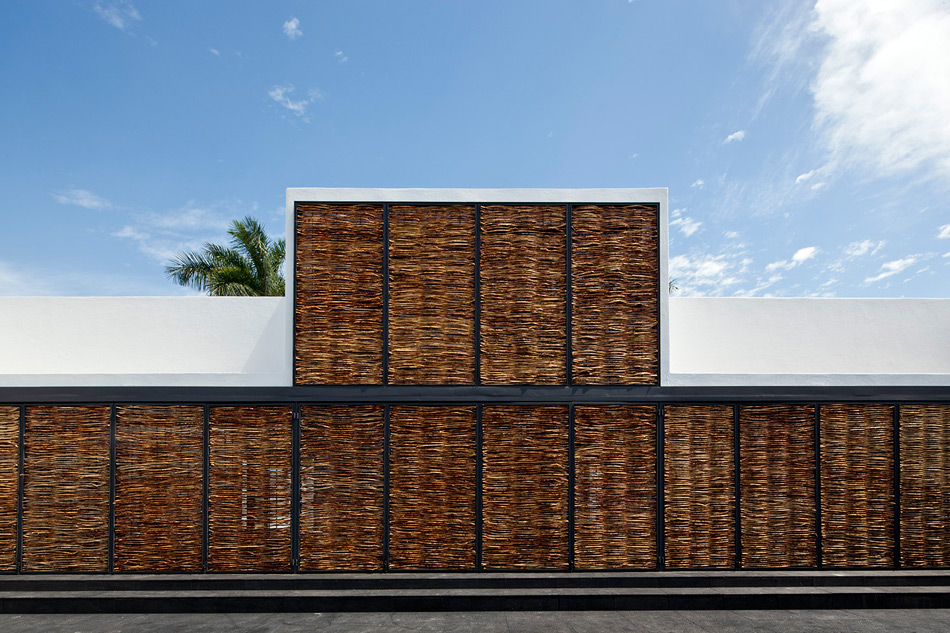 墨西哥木材编织住宅-18