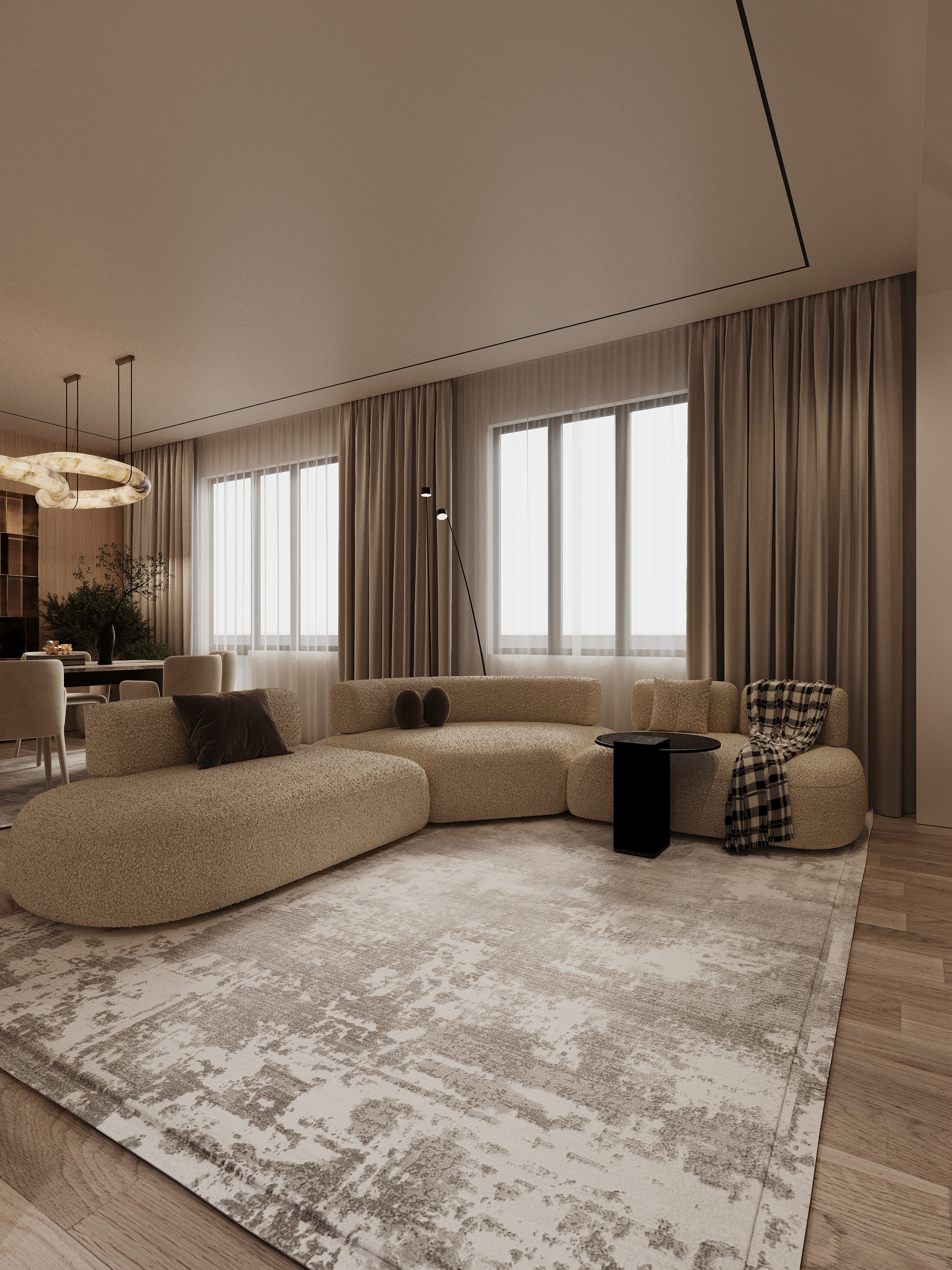 Happy Town 1 120m2 residential apartment-6