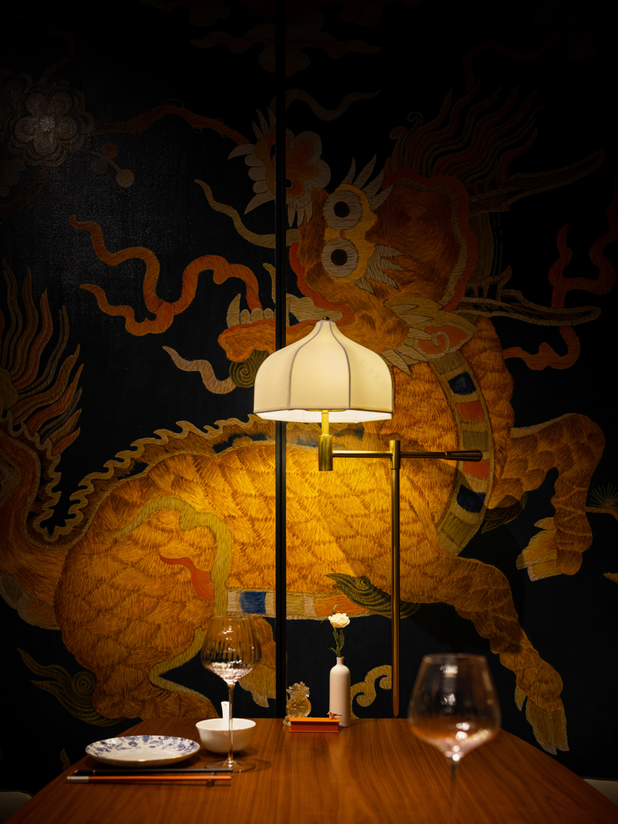 麒麟晟餐厅丨中国郑州丨杭州大相设计-2