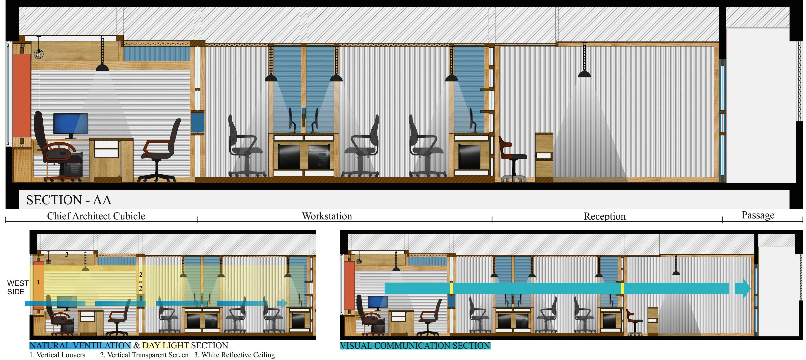 曼诺·帕特尔设计室的绿色可持续办公空间-30