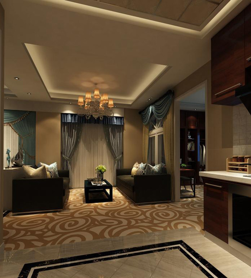 壁纸店.窗帘店设计案例效果图2-19