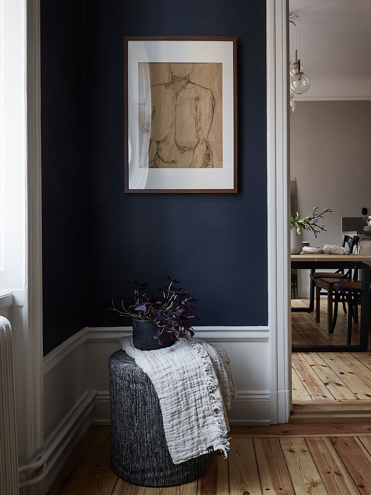 斯德哥尔摩 87 平米艺术气息浓郁的复古家居设计-5