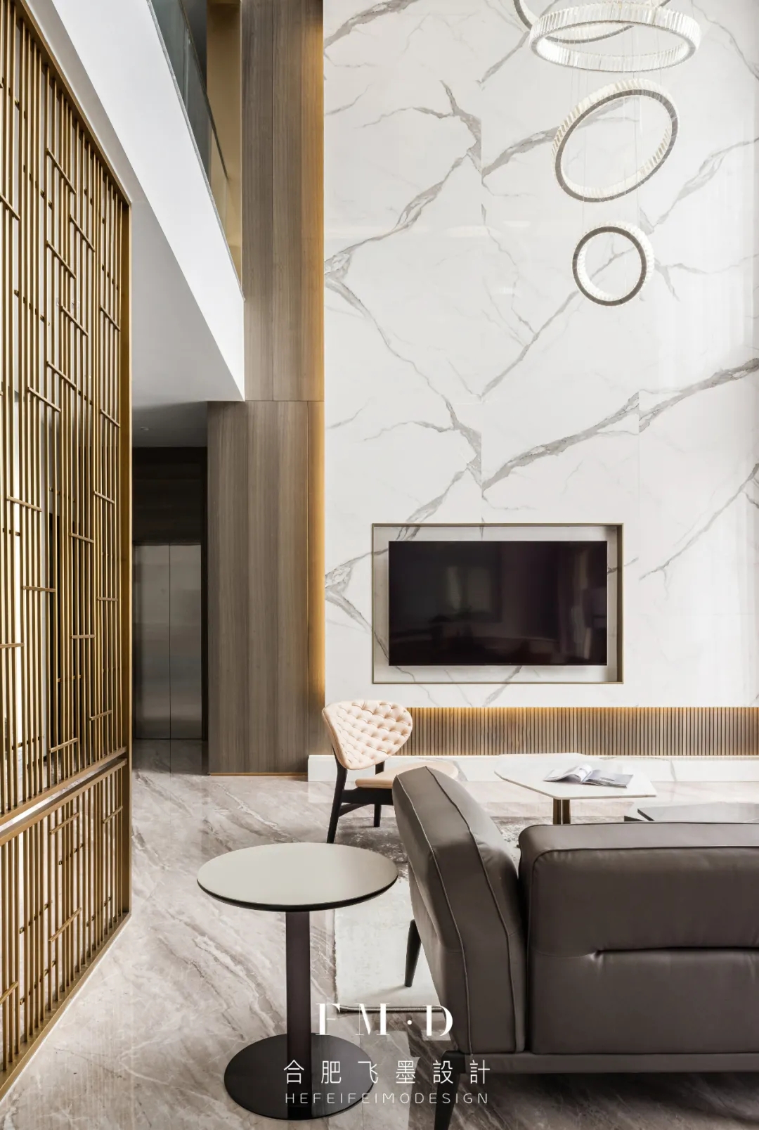 《光熠》· 合肥铂悦庐州府别墅设计丨中国合肥丨安徽飞墨设计-15