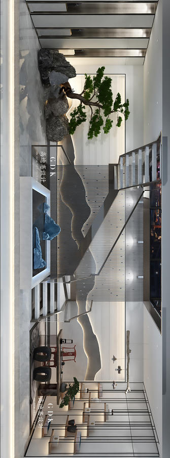 高迪愙设计 | 信有山林在市城（新中式）-26