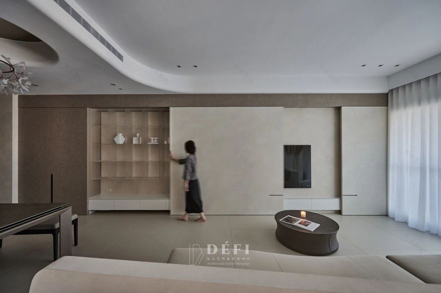 悬浮式电视背景墙设计-46