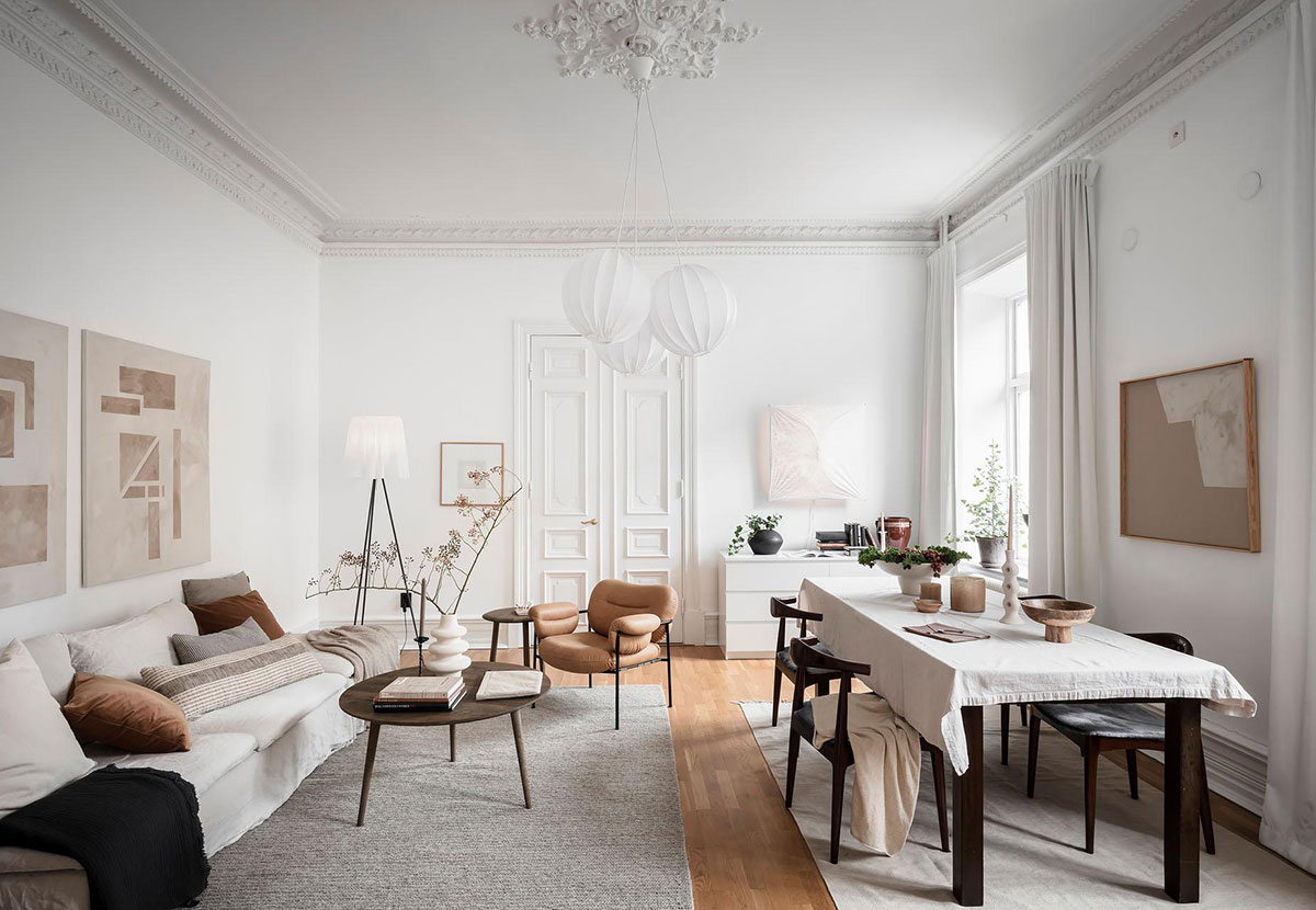 哥德堡小巧却优雅且舒适的公寓-1
