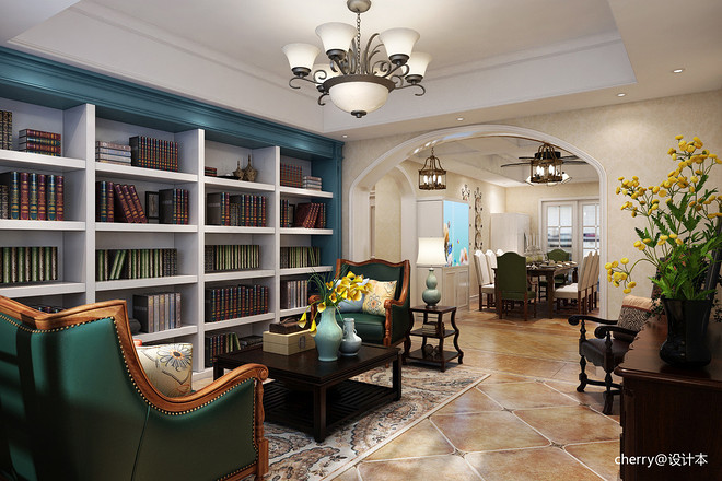 60万元四居及以上145平米装修案例 青岛诚园西区丨中国青岛-11