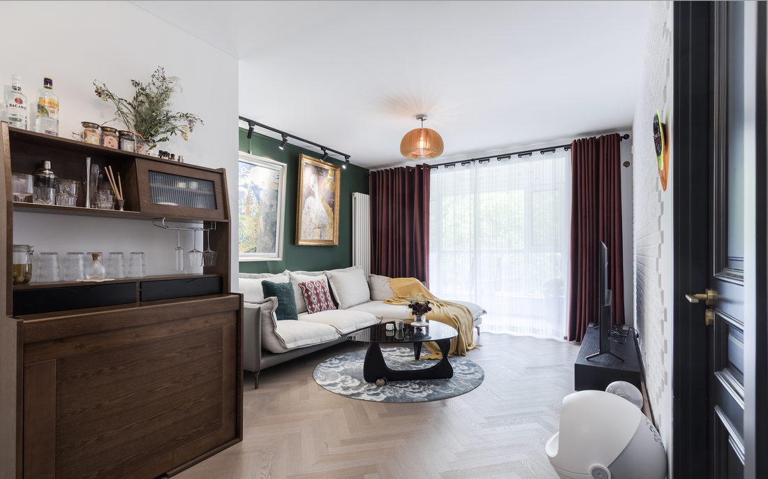 浪漫复古小空间大艺术丨尺间设计-2