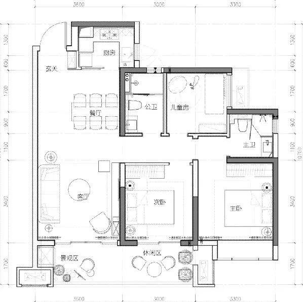 金科·集美东方样板房 | 现代手法呈现东方哲美-34