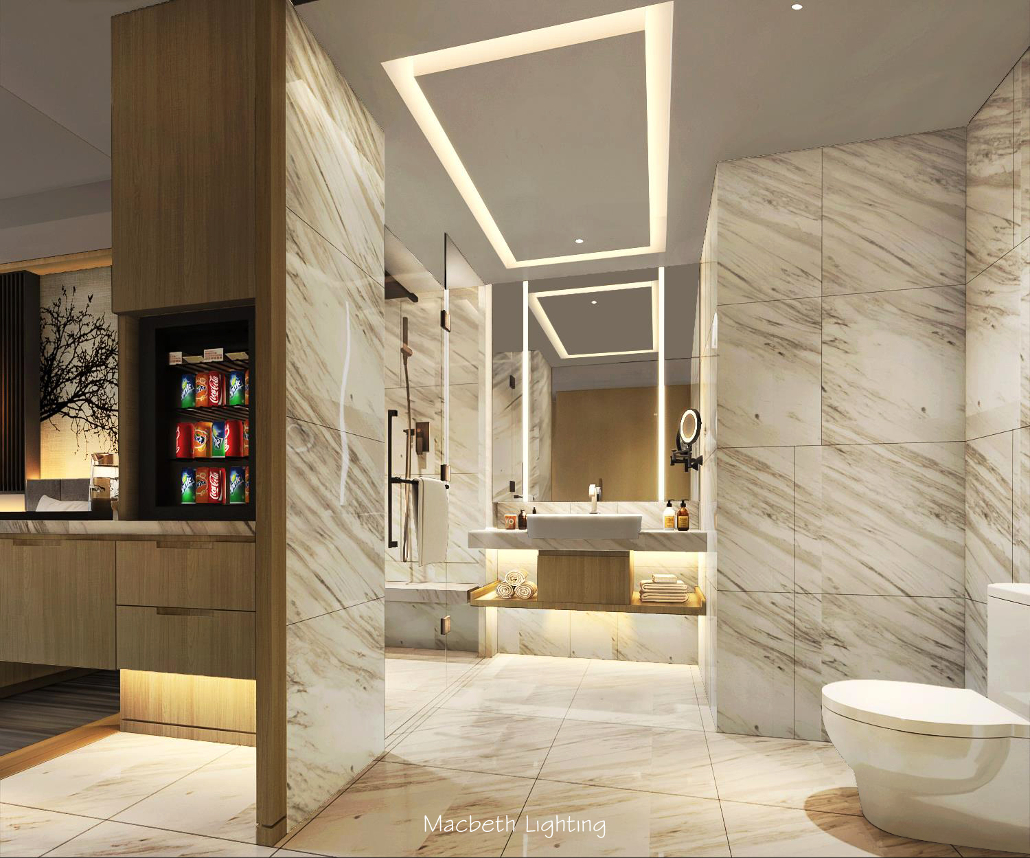 某酒店样板间灯光巡场丨中国昆明-23