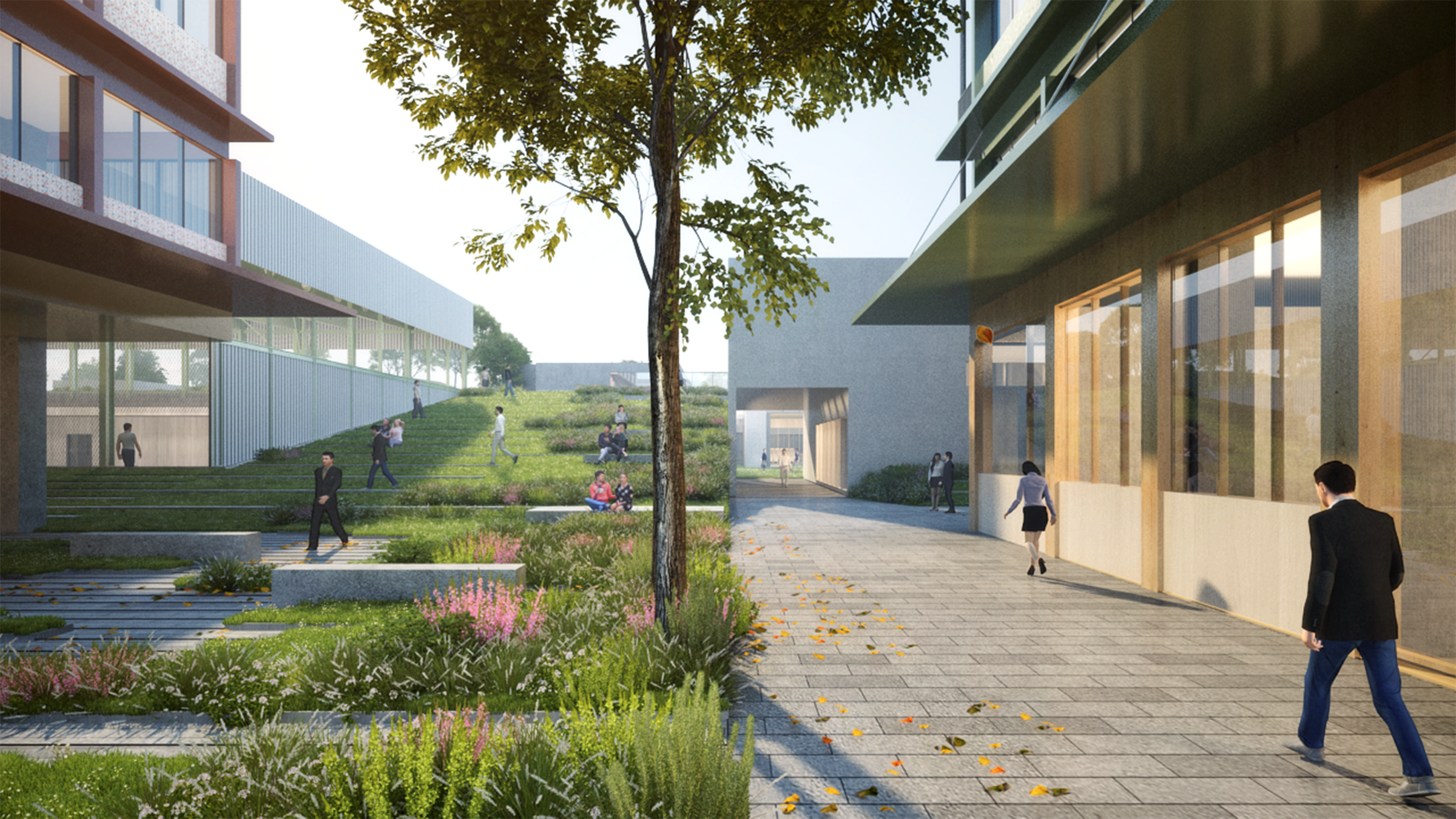 入围方案 | 重庆香炉山社区卫生服务中心及养老中心建筑丨天大设计院+梓集fabersociety-12