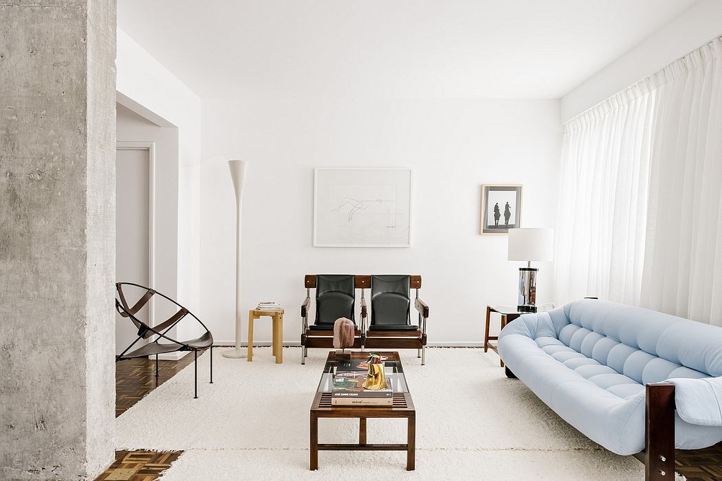 Brigadeiro Apartment 室内设计丨巴西丨Leandro Garcia-2