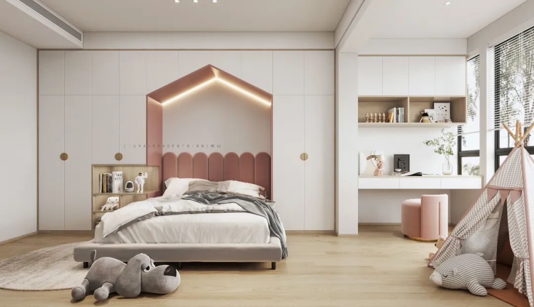 公园天下 150 平米简约归真空间设计丨留白空间设计-24