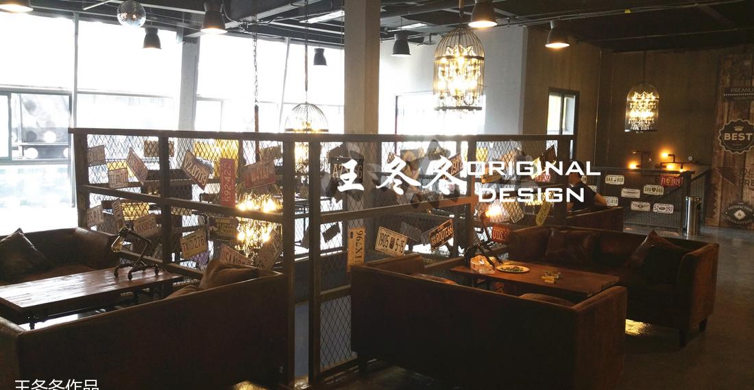 王冬冬原创 LOFT 汽车改装店设计-24