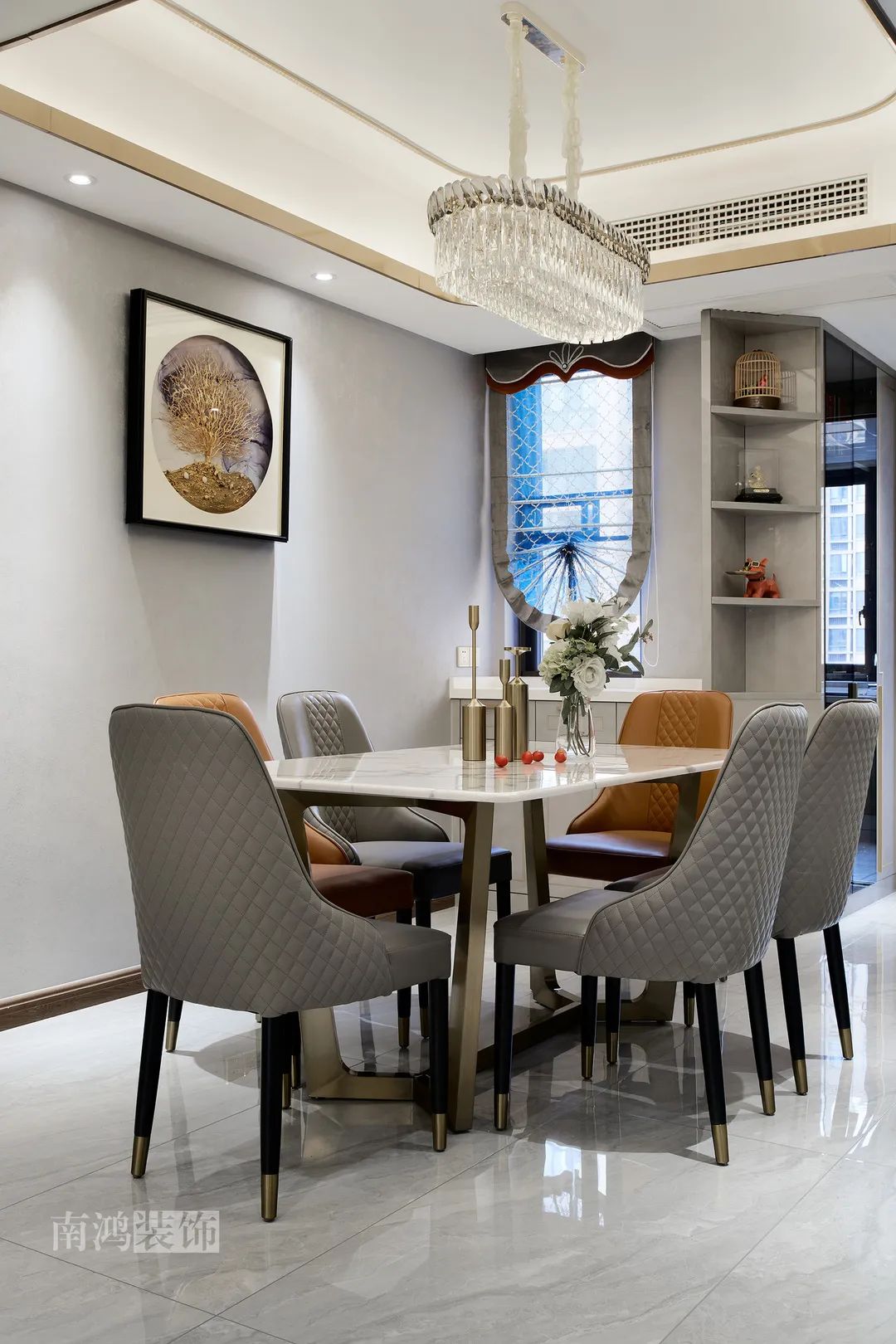 勾庄佳苑 130㎡现代轻奢三室两厅设计丨浙江南鸿装饰-30