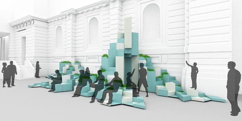 “Unexpected Hill” Installation Opens At The Royal Academy of Arts In London-8