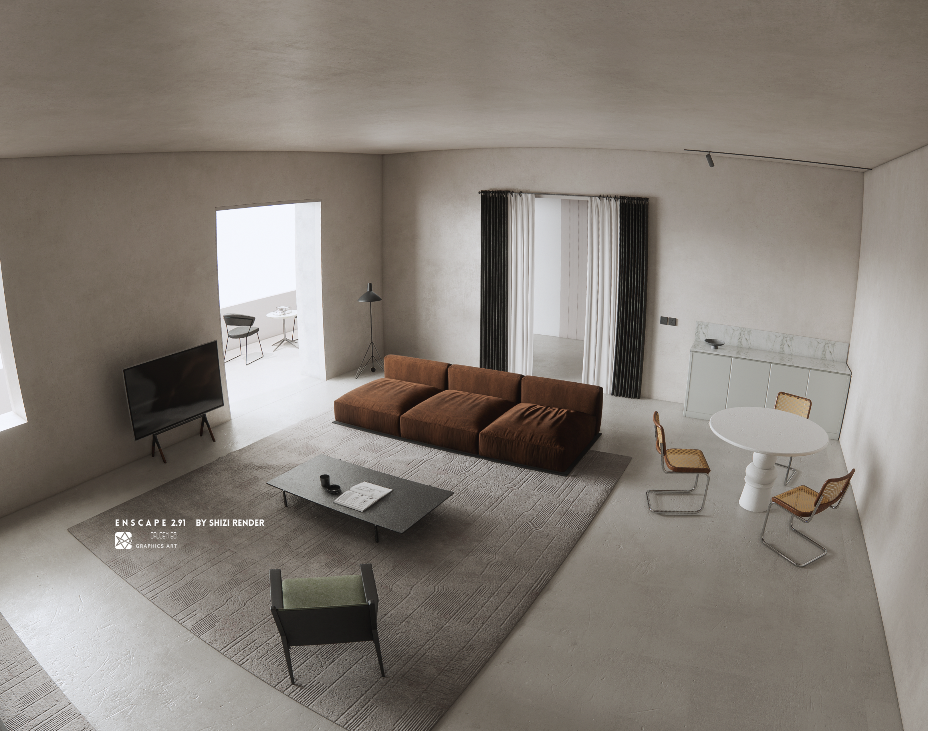 Enscape&写意空间丨十字-14