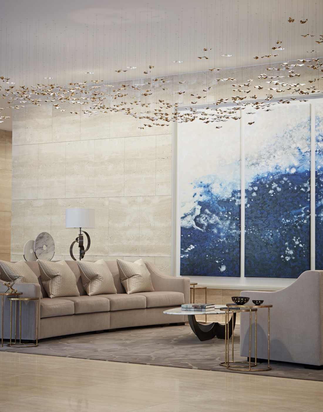 TH现代奢华时尚样板房室内装饰设计图片资料软装设计意向方案素材-6-0