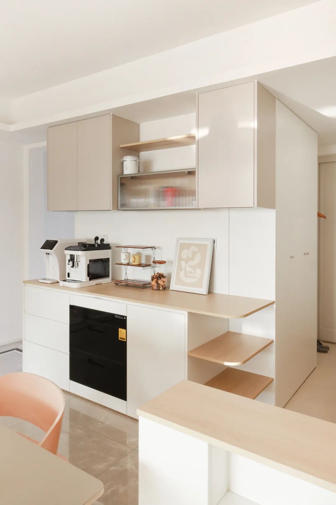 武汉98㎡奶油色家居丨中国武汉丨武汉小小空间事务所-49