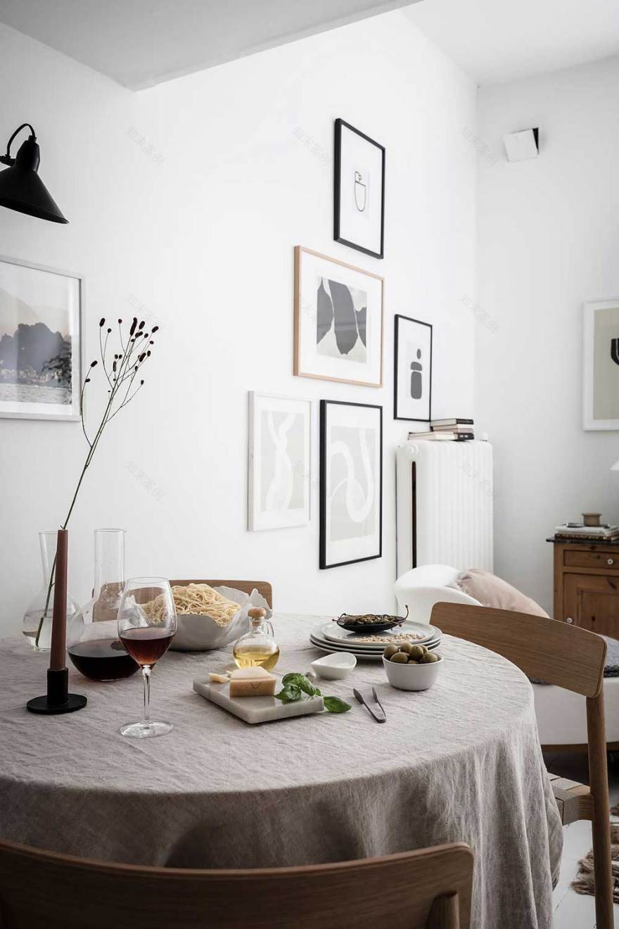 瑞典 38 平方小白公寓,loft 风格设计亮点评析-18