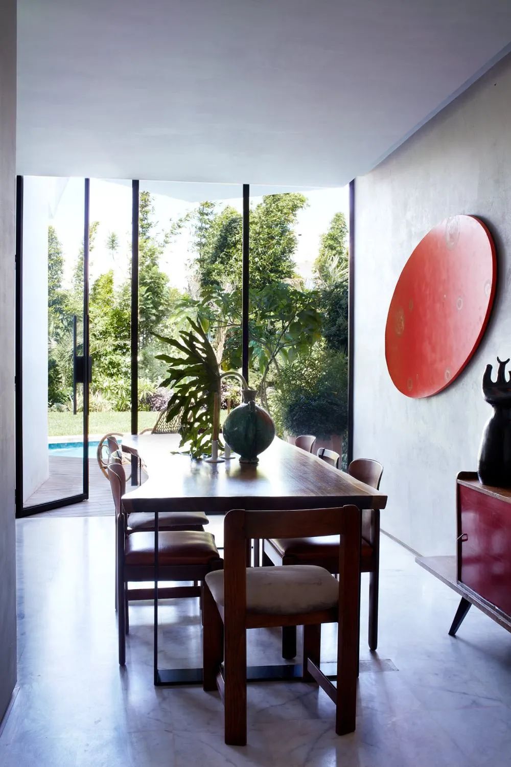 摩洛哥 “多巴胺”撞色现代主义豪宅丨摩洛哥卡萨布兰卡丨Crina Arghirescu Architecture-6