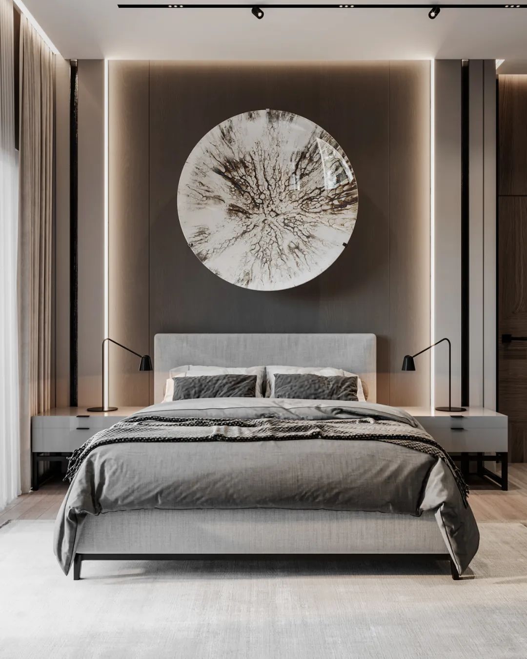 阿塞拜疆巴库现代轻奢公寓设计丨Aytan Guliyeva-31