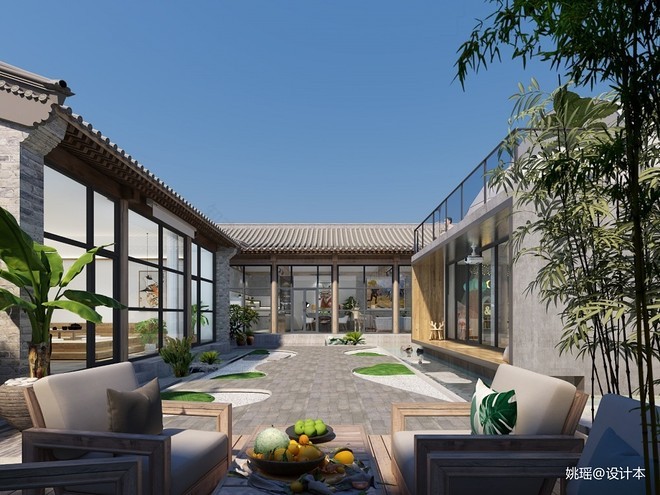 偶得家民宿休闲空间400平米装修案例丨中国北京-20