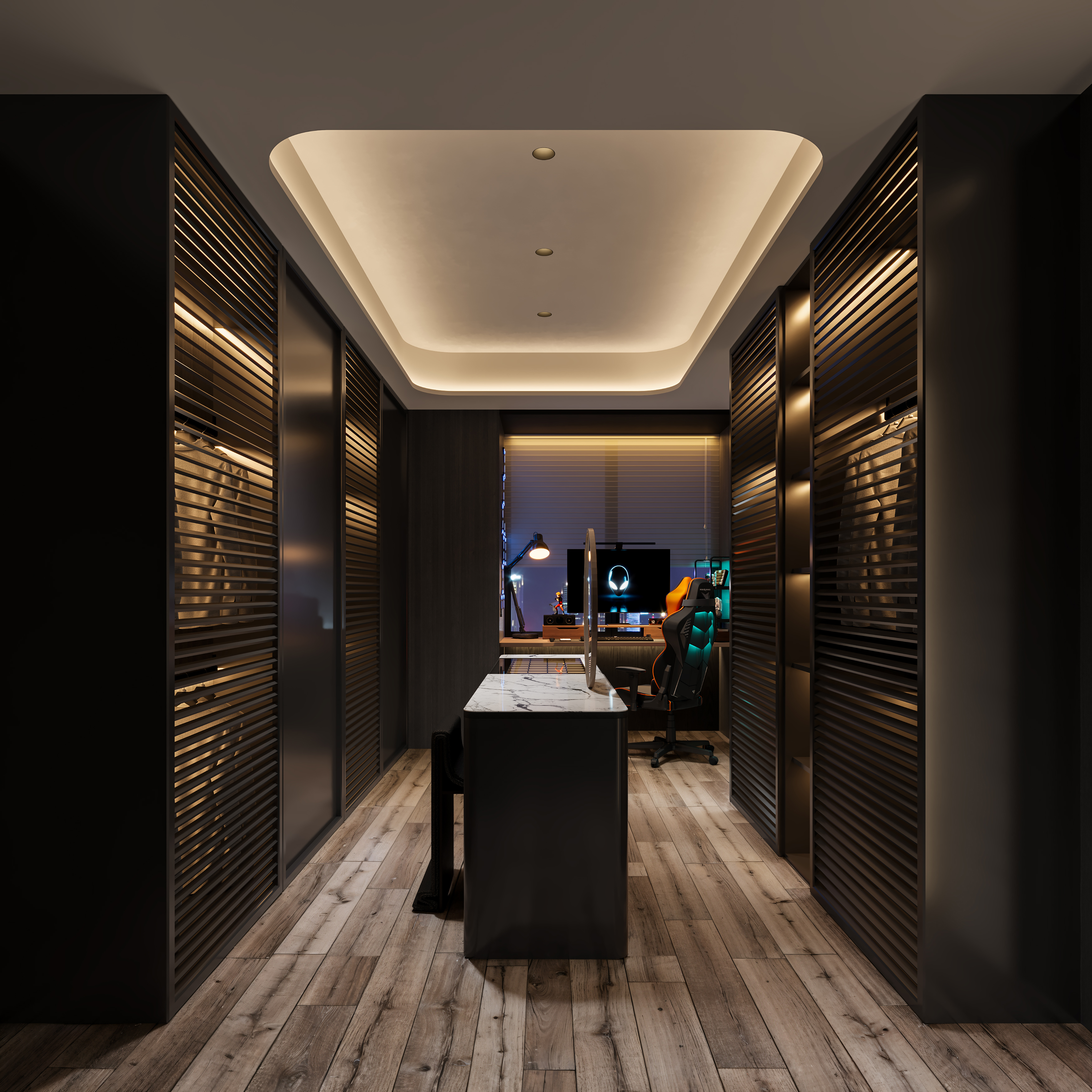 138平方大平层——现代设计长沙佐尚-8