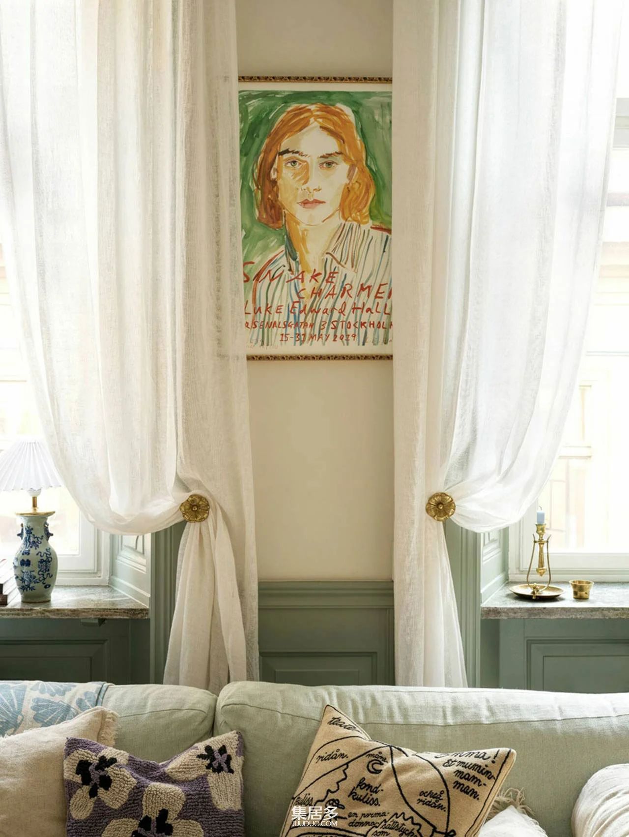 斯德哥尔摩色彩之家丨瑞典斯德哥尔摩丨桑德拉·拜尔和她的丈夫-15