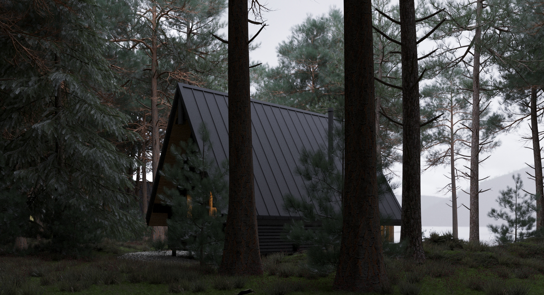 湖畔小屋丨俄罗斯丨Ekaterina Mikhailina-6