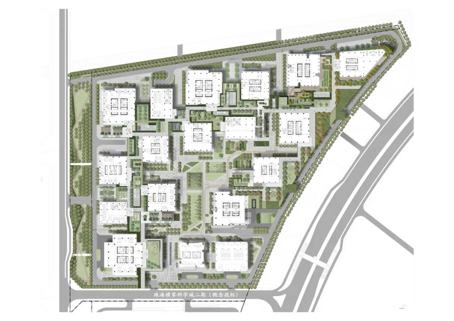 横琴科学城 · 新型高科技办公环境的生态科技设计丨中国珠海丨亚创中心 SED+,日本建筑大师坂本一成团队-7