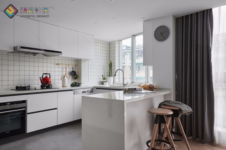 小森林——145㎡混搭风住宅 辰佑设计-颜青软装-12