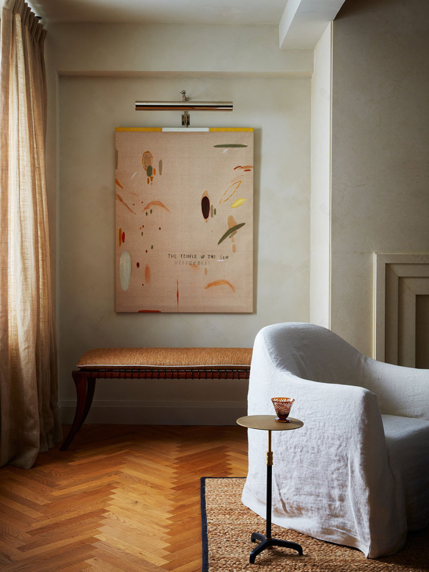 纽约曼哈顿宁静公寓,乡村绿洲般的优雅设计-4